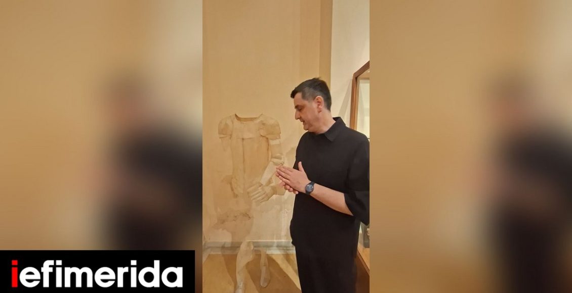 Βίντεο-Νίκος-Ποδιάς:-Ο-καλλιτέχνης-που-μαζεύει-τσιγαρόχαρτα-και-φακελάκια-τσάι-και-φτιάχνει-αριστουργήματα