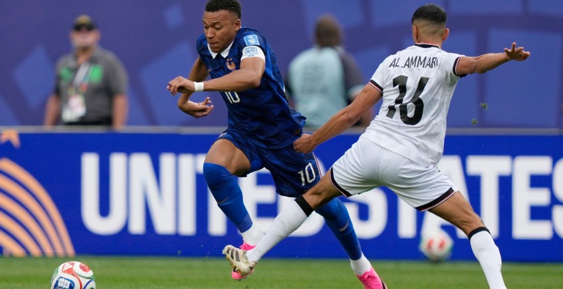 Γαλλία-Ιράκ-1-0:-Άνοιξαν-το-σκορ-οι-«τρικολόρ»-με-τον-Εμπαπέ-στο-14ο-λεπτό