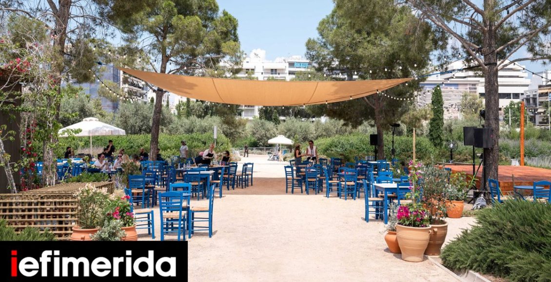 Πήγαμε-στο-«Καφενείο-του-Γιάννη»-στο-ΚΠΙΣΝ:-Δροσιά,-μεζεδάκια,-κουβέντες,-αλλά-με-μία-προϋπόθεση