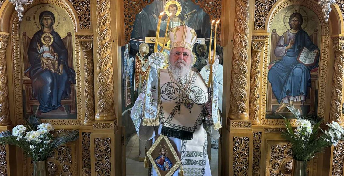 Στην-Ιερά-Μονή-Τιμίου-Προδρόμου-Καισαριανής-ο-Μητροπολίτης-Δανιήλ
