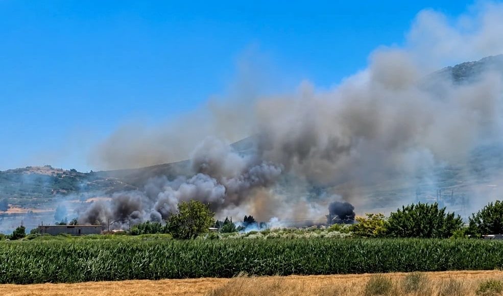 Πυρκαγιά-στην-Πέτρα-Βοιωτίας-Εκδόθηκε-112-για-απομάκρυνση-των-κατοίκων