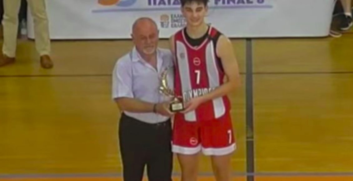 Ολυμπιακός:-Με-ηγέτη-τον-γιο-του-Σπανούλη-κατέκτησε-το-Πανελλήνιο-Πρωτάθλημα-Παίδων