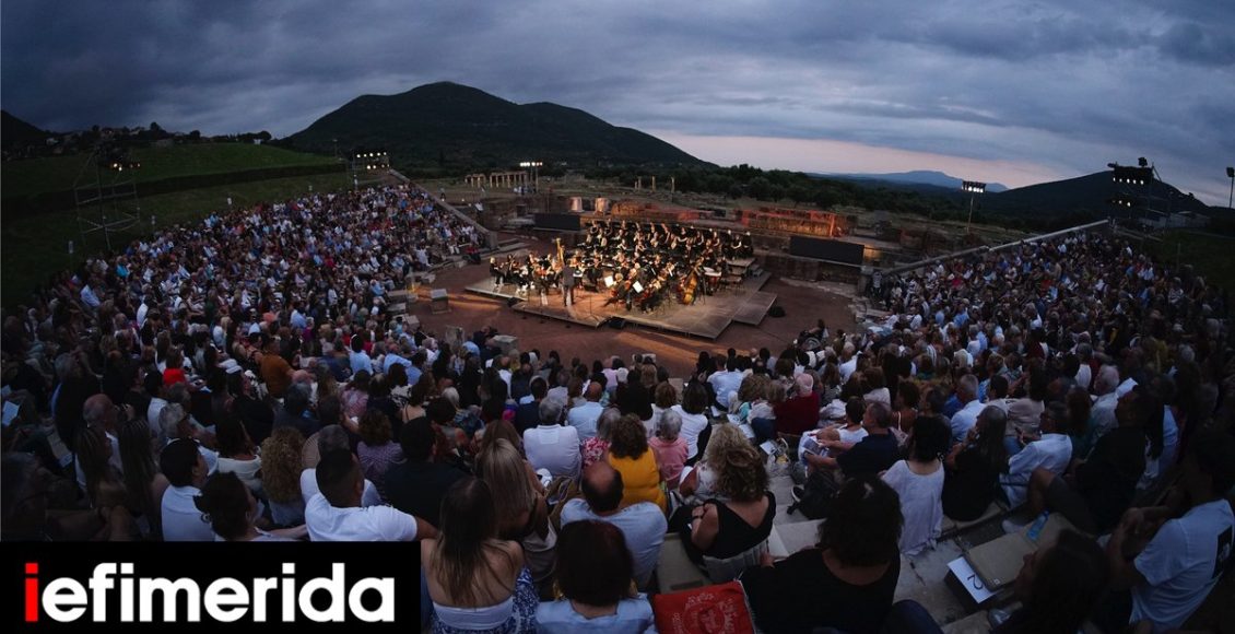 Ενθουσίασε-το-Μέγαρο-Μουσικής-στο-Αρχαίο-Θέατρο-της-Μεσσήνης-Μαγικές-στιγμές,-ανεπανάληπτη-συναυλία