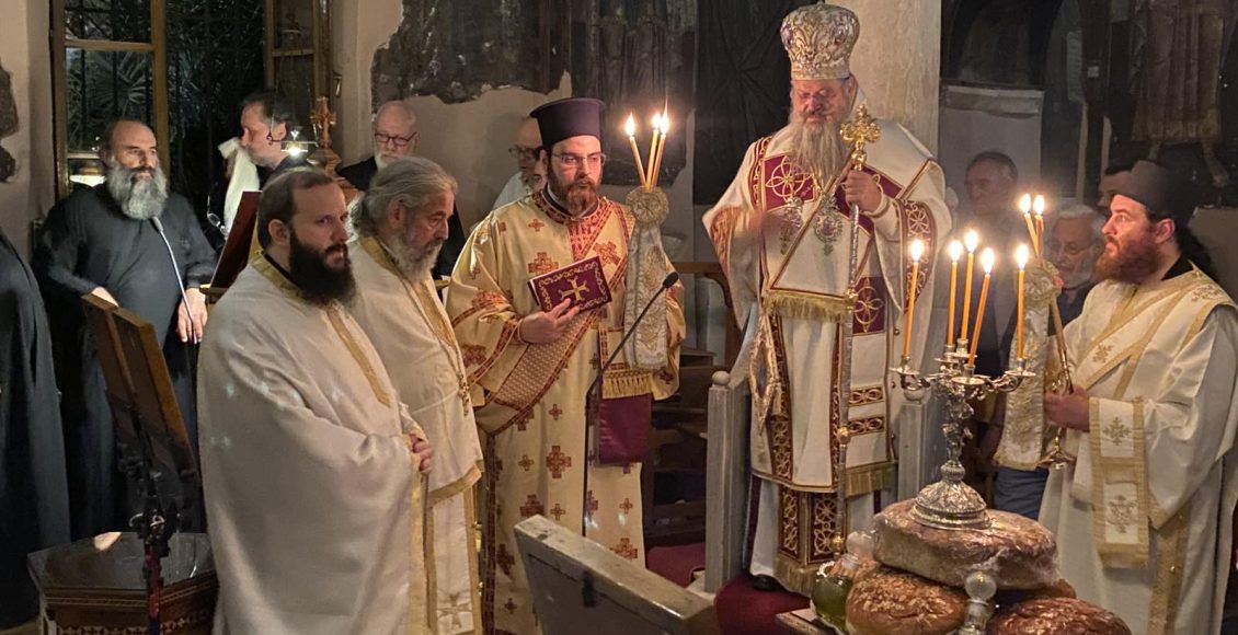 Στη-Μονή-Πετράκη-εόρτασε-τα-ονομαστήριά-του-ο-Επίσκοπος-Επιδαύρου-Νικόδημος