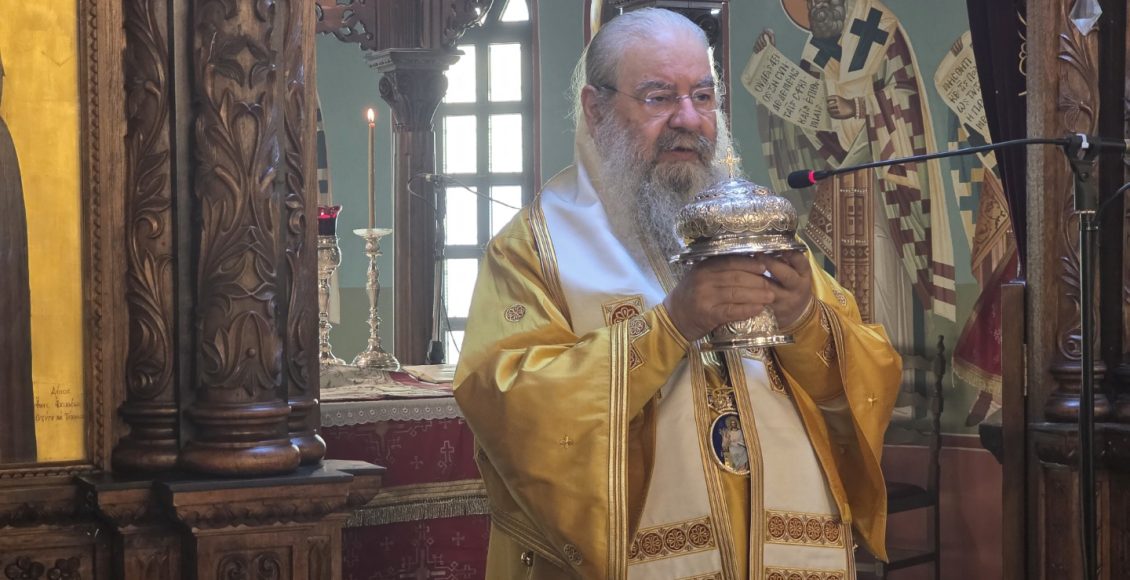 Ο-Μητροπολίτης-Λεμεσού-στον-Ιερό-Ναό-Αγίου-Γεωργίου-Χαβούζας