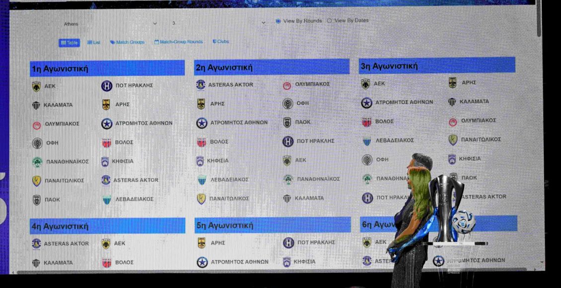 super-league:-Το-αναλυτικό-πρόγραμμα-του-πρωταθλήματος