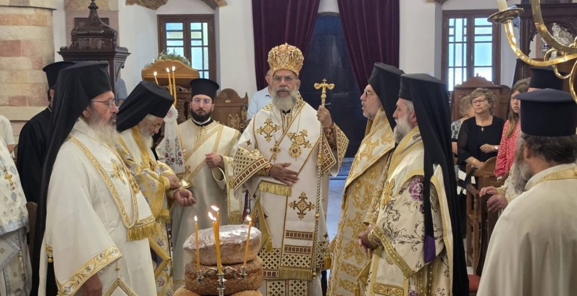 Η-εορτή-της-ανακομιδής-των-Λειψάνων-της-Οσίας-Γαβριηλίας-στη-Λέρο
