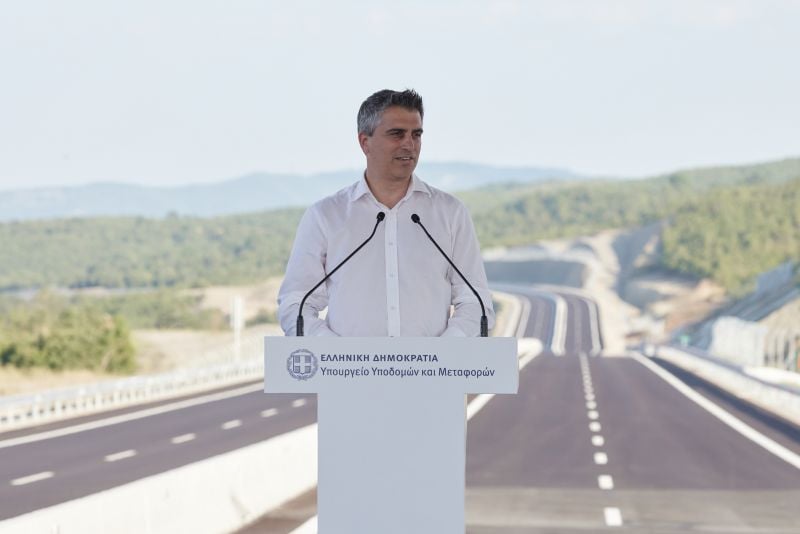 Χρίστος-Δήμας:-Ο-Ε65-αλλάζει-τον-χάρτη-των-οδικών-μεταφορών-στην-ηπειρωτική-Ελλάδα