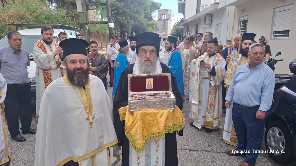 Υποδοχή-Ιερού-Λειψάνου-Αγίου-Αρσενίου-του-Καππαδόκου-στο-Αγρίνιο