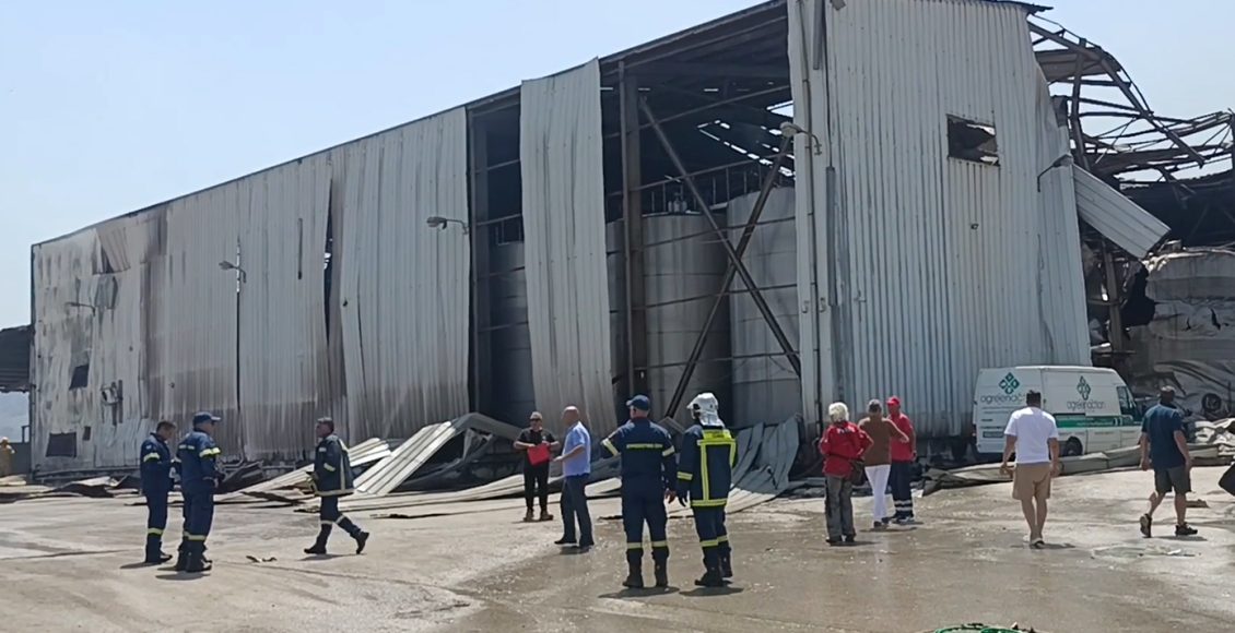 Τραγωδία-στην-Κόρινθο:-Απανθρακώθηκε-ο-εργαζόμενος-από-την-έκρηξη,-εγκλωβίστηκε-στο-εργοστάσιο