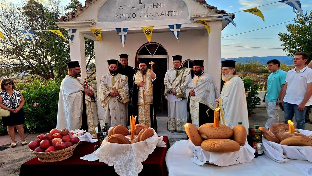 Πανηγυρικός-Εσπερινός-εορτής-της-Αγίας-Ειρήνης-Χρυσοβαλάντου-στη-Μητρόπολη-Μαρωνείας