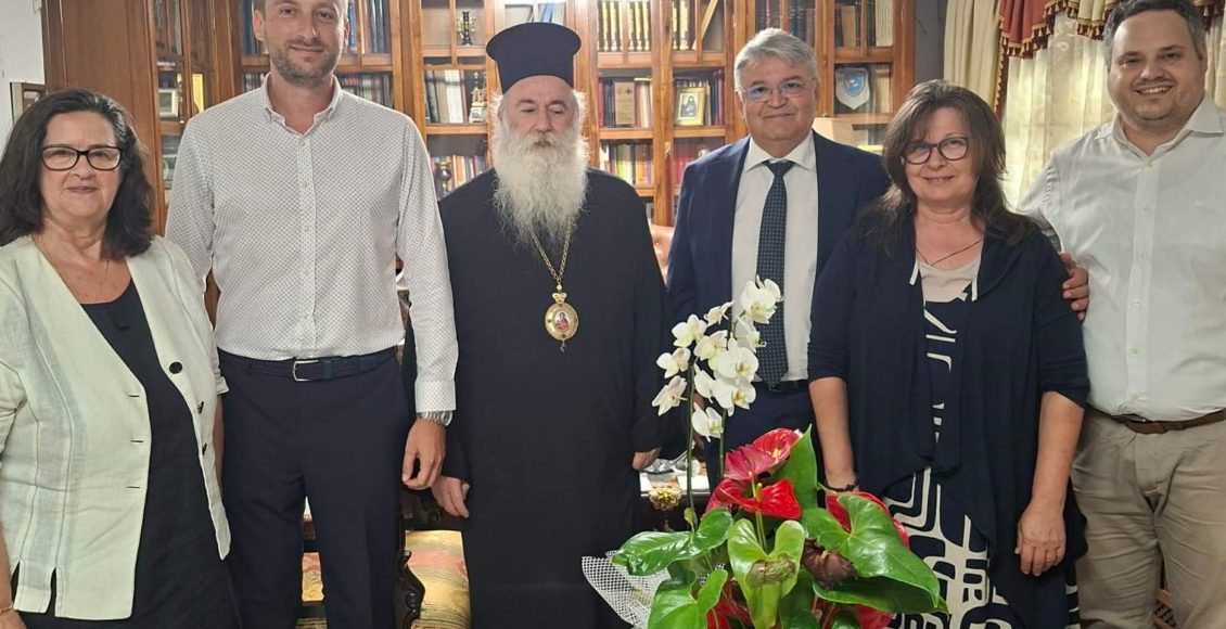 Συνάντηση-Μητροπολίτη-Κορίνθου-με-τον-Πρόεδρο-της-«Νίκης»-Δημήτρη-Νατσιό
