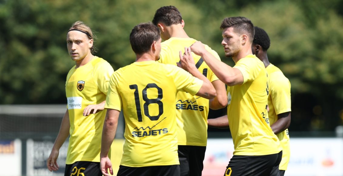 ΑΕΚ-–-Σιντ-Τρούιντεν-3-0:-Περίπατος-με-Πήλιο-–-Γιόβιτς