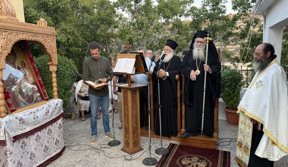 Ο-Προικοννήσου-Ιωσήφ-στην-Ιερά-Μονή-Παναγίας-Φανερωμένης-«Τράχηλα»-Σητείας
