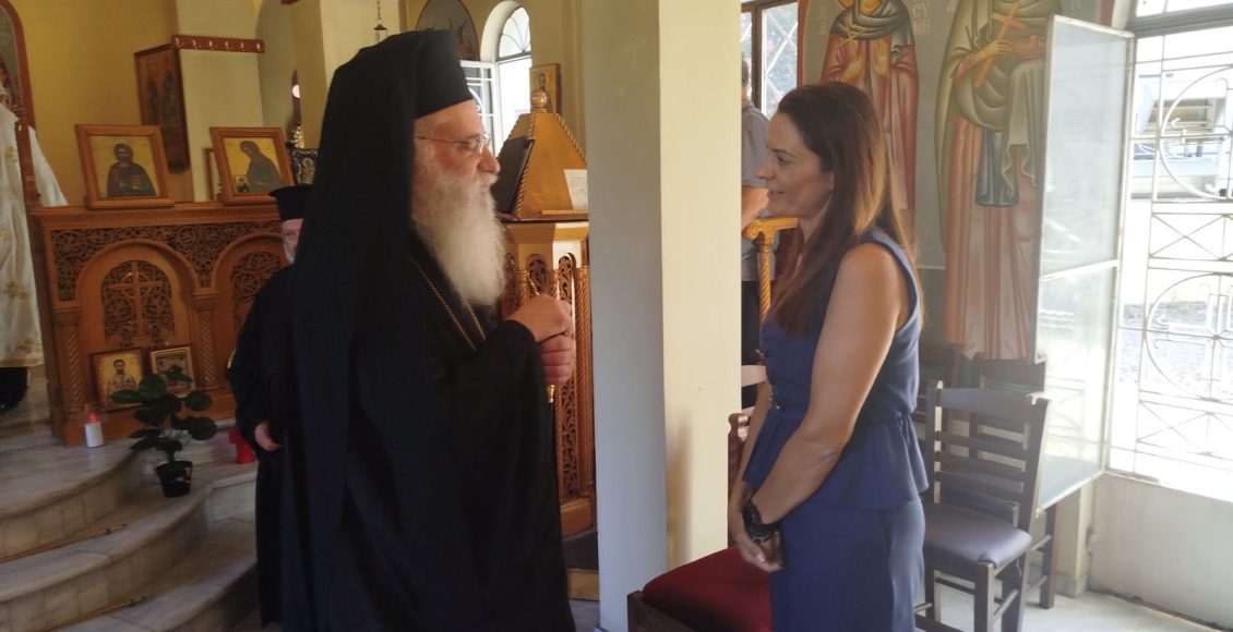 Ο-Μητροπολίτης-Μαντινείας-Επιφάνιος-στο-Παναρκαδικό-Νοσοκομείο-Τριπόλεως