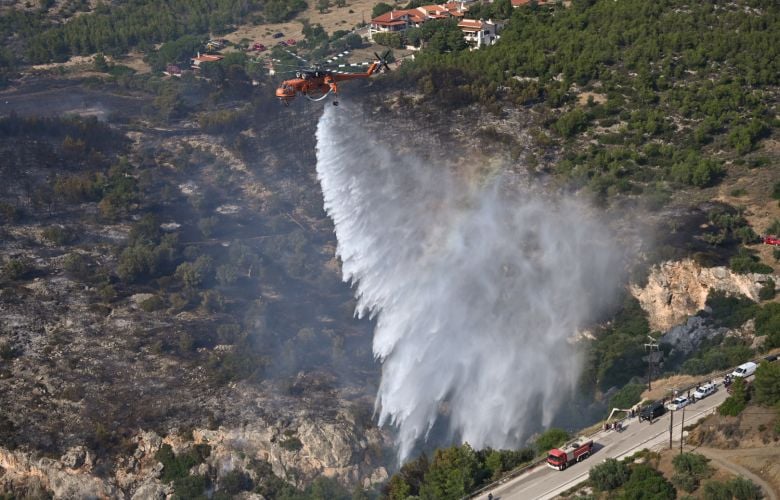Χωρίς-ενεργό-μέτωπο-η-φωτιά-στα-Σήμαντρα-Χαλκιδικής