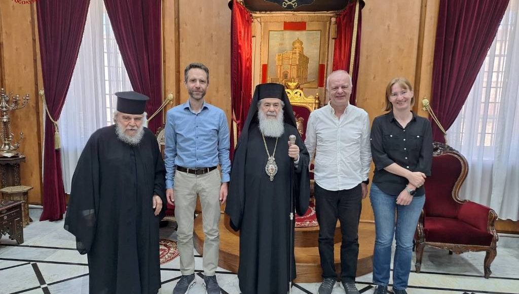 Επισκέψεις-στον-Πατριάρχη-Ιεροσολύμων-Θεόφιλο
