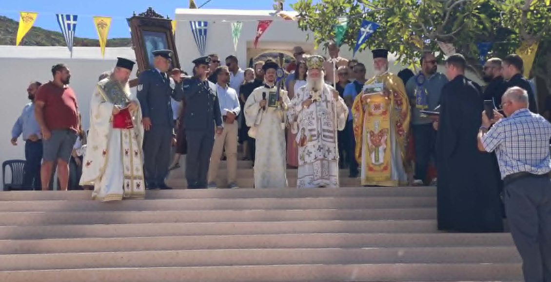 Τα-Αντικύθηρα-εόρτασαν-τη-μνήμη-του-Προστάτη-τους,-Αγίου-Μύρωνος