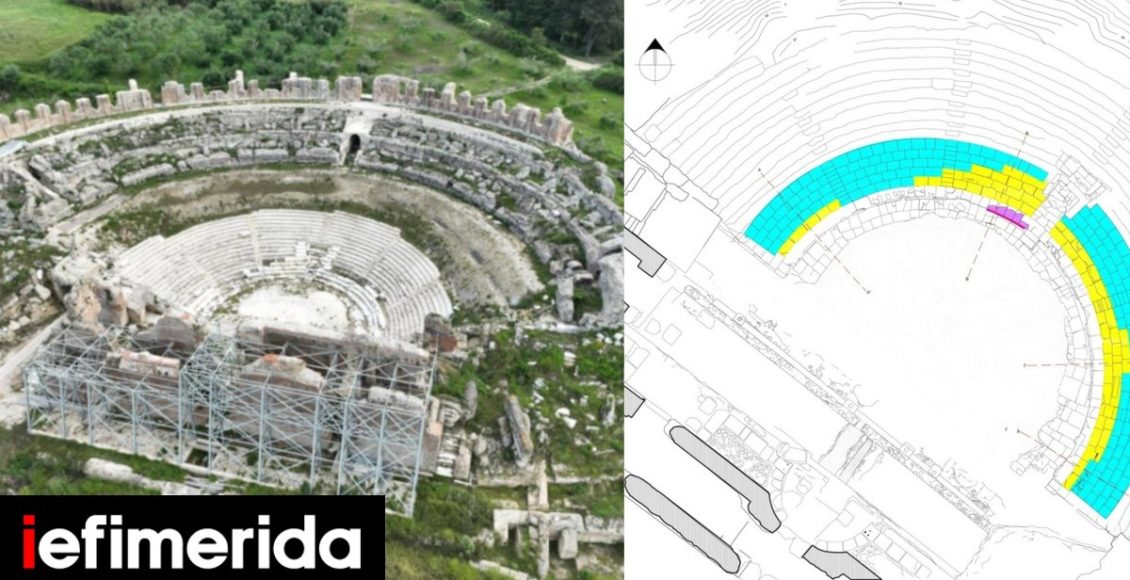 ΥΠΠΟ:-Αποκαθίσταται-το-κάτω-κοίλο-του-Μεγάλου-Θεάτρου-της-Αρχαίας-Νικόπολης,-δείτε-τα-σχέδια
