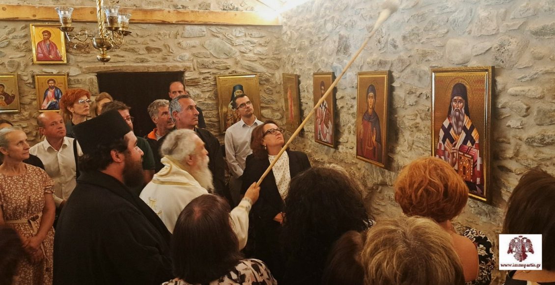Εγκαίνια-Ιερού-Ναού-Οσίου-Ηλία-του-Νέου-και-Αγίου-Αντωνίου-της-Ιεράς-Μονής-Αγίων-Αναργύρων-Πάρνωνα