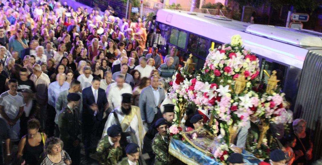 Εσπερινός-Κοιμήσεως-της-Θεοτόκου-στις-Αχαρνές