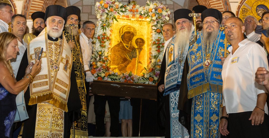 Νέα-Μηχανιώνα:-Χιλιάδες-πιστοί-στην-πανήγυρη-της-Παναγίας-Φανερωμένης