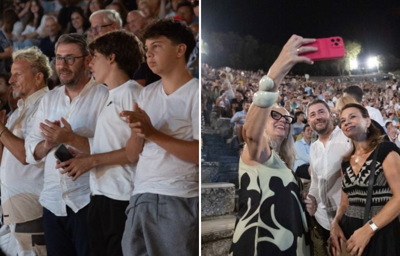 Στην-Επίδαυρο-για-την-παράσταση-«Ίων»-ο-πρόεδρος-του-ΠΑΣΟΚ