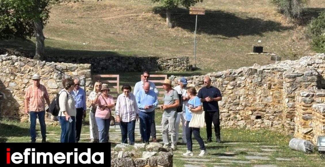 «Αυτοψία»-Μενδώνη-στα-αρχαιολογικά-μνημεία-της-Φλώρινας,-δείτε-εικόνες
