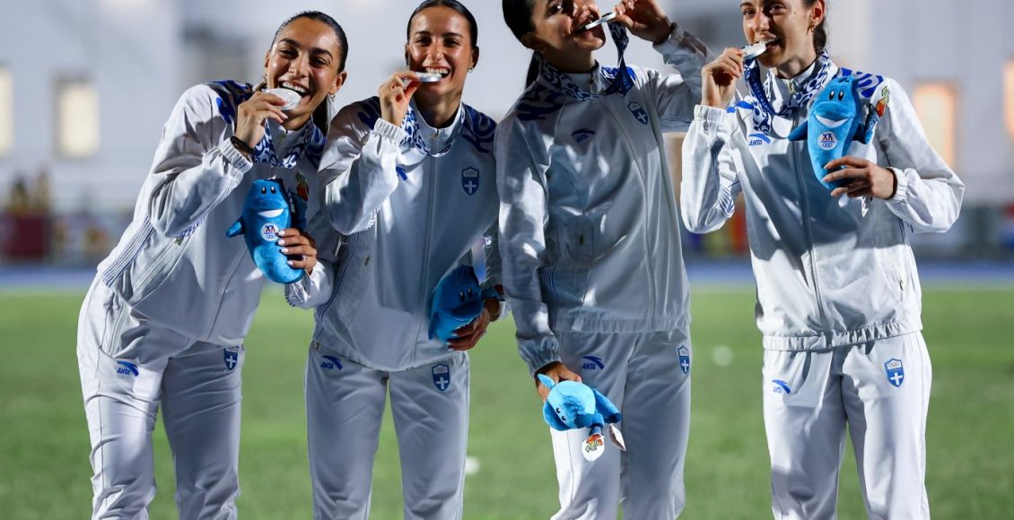 Μεσογειακοί-Αγώνες-2026:-Ασημένιο-μετάλλιο-η-Εθνική-Γυναικών-4Χ100μ.