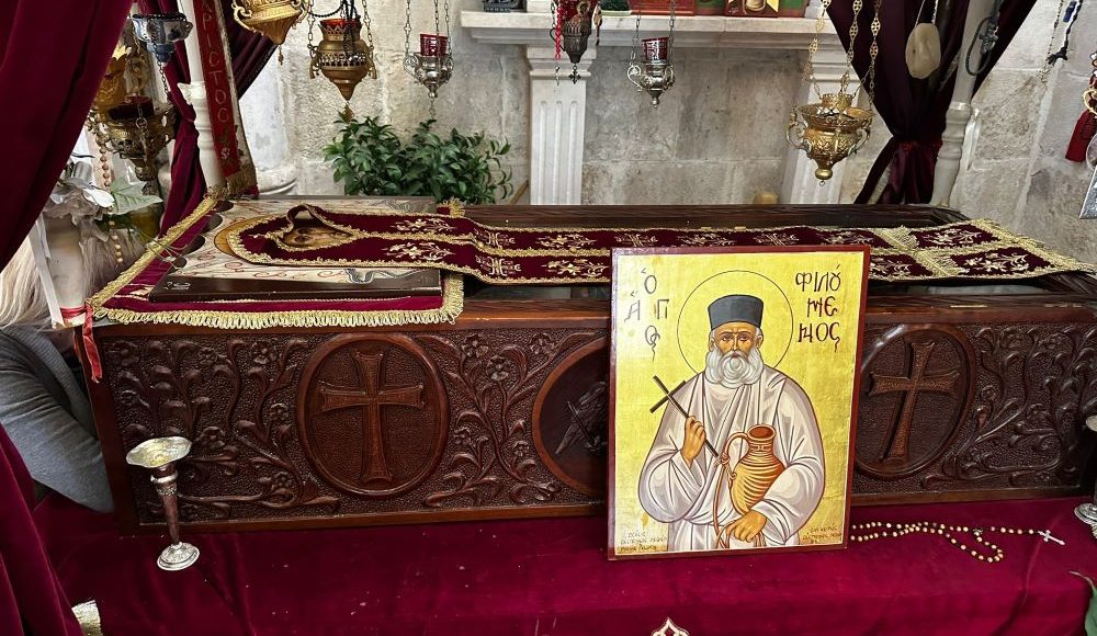 Μνήμη-της-ανακομιδής-του-λειψάνου-του-Αγίου-Φιλουμένου-στον-τόπο-του-μαρτυρίου-του