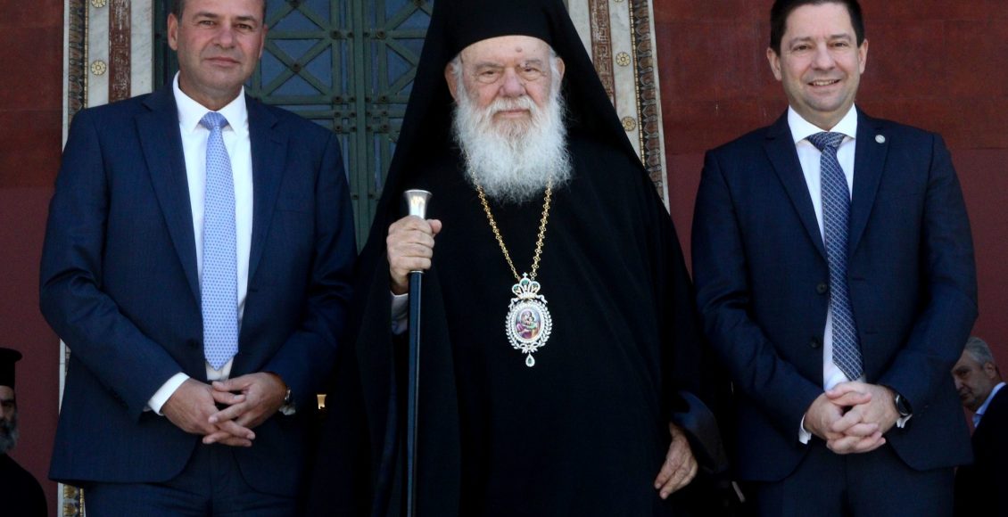 Τα-φοιτητικά-του-χρόνια-θυμήθηκε-ο-Αρχιεπίσκοπος-κατά-τον-Αγιασμό-στο-Πανεπιστήμιο-Αθηνών