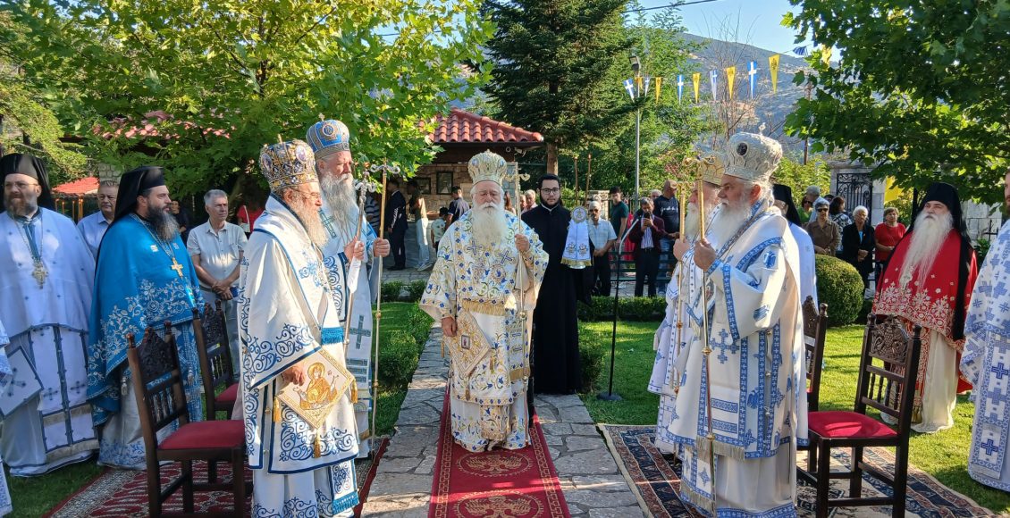Με-Ιεράρχες-από-Ελλάδα-και-Σερβία-η-πανήγυρη-του-Προσκυνήματος-της-Παναγίας-Πλατανιωτίσσης
