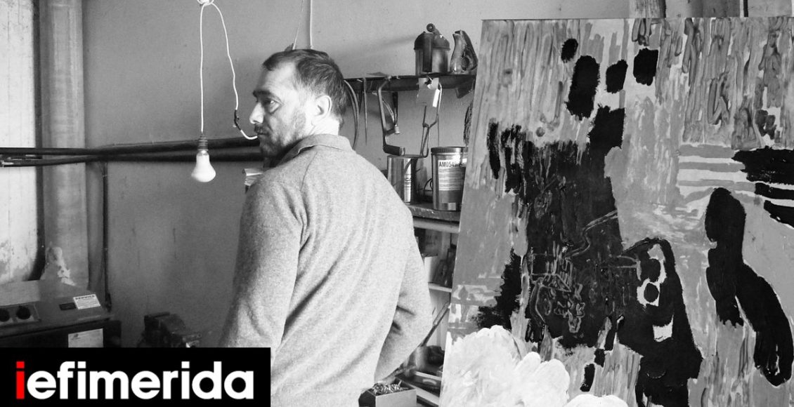 Στο-ατελιέ-του-Κ.ΒΗΤΑ:-Η-ζωγραφική-δημιουργία-του-μουσικού,-από-τους-Στέρεο-Νόβα-μέχρι-σήμερα-[εικόνες]