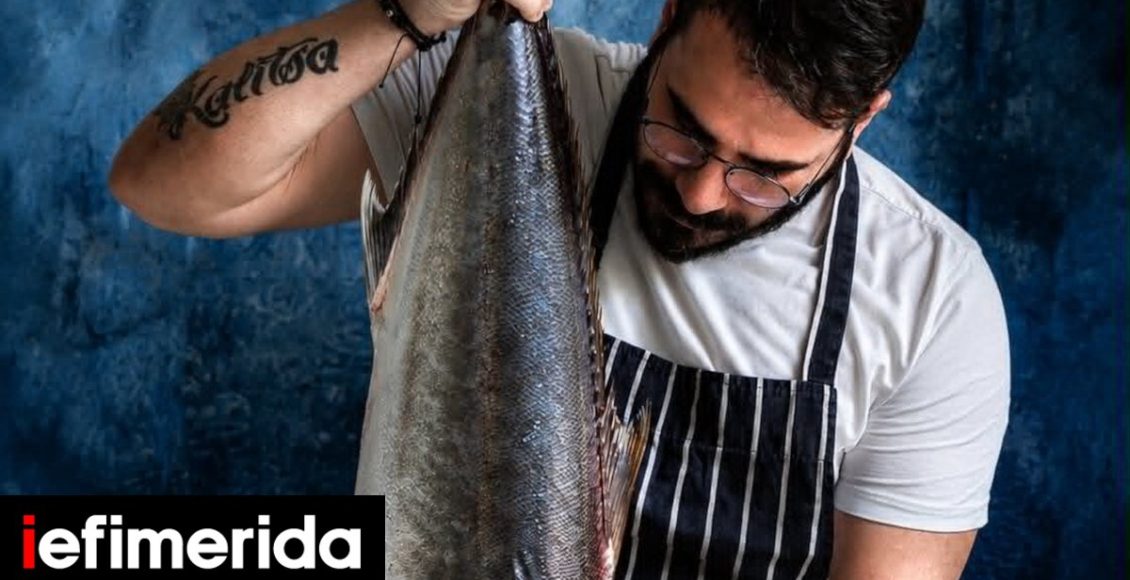 chef-Μιχάλης-Μάρθας:-Πώς-να-φέρουμε-τη-γαστρονομία-του-νησιού,-τη-θάλασσα-και-τις-μυρωδιές-του-στην-κουζίνα-μας