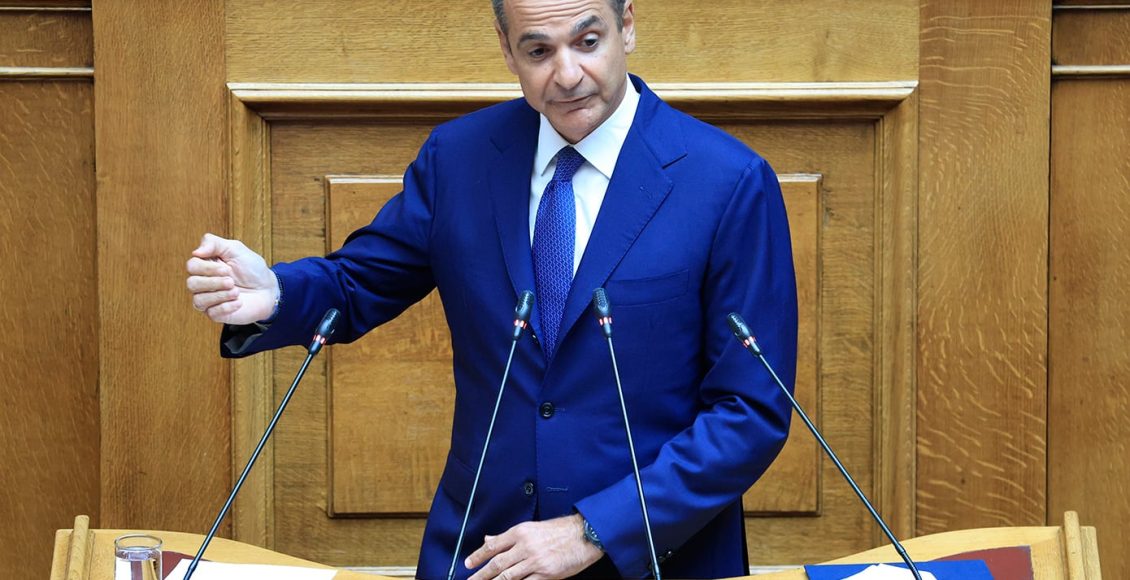 Κυριάκος-Μητσοτάκης-από-Βουλή:-Η-λογική-του-«όχι-σε-όλα»-στρέφεται-ευθέως-κατά-του-πνεύματος-και-του-γράμματος-του-Συντάγματος