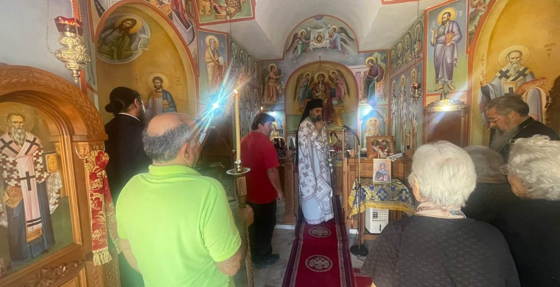 Θεία-Λειτουργία-στη-μνήμη-της-Αγίας-Ευφημίας-στο-Μητροπολιτικό-Παρεκκλήσιο-Αγίου-Ευτυχίου-στη-Λευκάδα