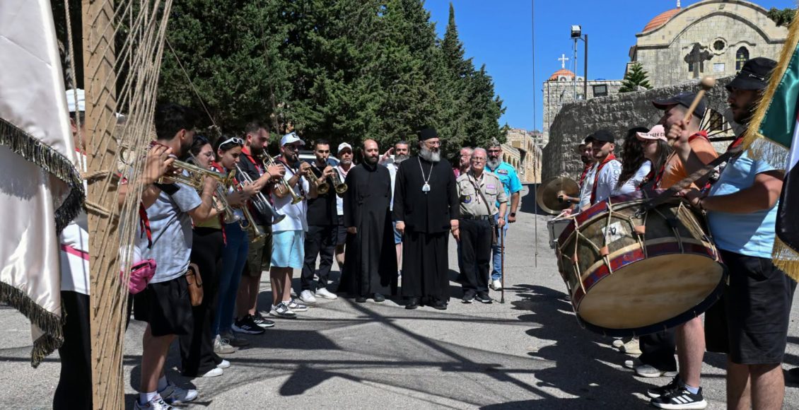 Κατασκήνωση-Ορθοδόξων-Προσκόπων-στην-Μονή-Αγίου-Γεωργίου-Αλ-Χουμέιρα-στη-Συρία