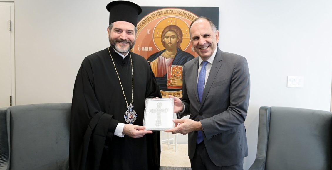Συνάντηση-Γιώργου-Γεραπετρίτη-με-τον-νέο-Αρχιεπίσκοπο-Καναδά