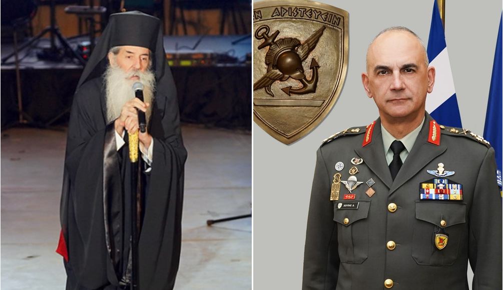 Η-Ύψιστη-Τιμητική-Διάκριση-της-Μητροπόλεως-Πειραιώς-στον-Αρχηγό-ΓΕΕΘΑ-Στρατηγό-Δημήτριο-Χούπη