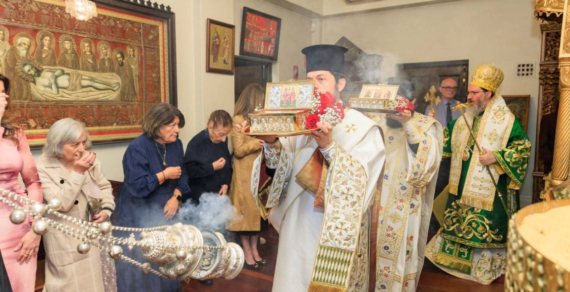 Ο-Επίσκοπος-Πέρθης-παρέδωσε-ιερά-λείψανα-στην-Ενορία-Αγίων-Κωνσταντίνου-και-Ελένης-northbridge