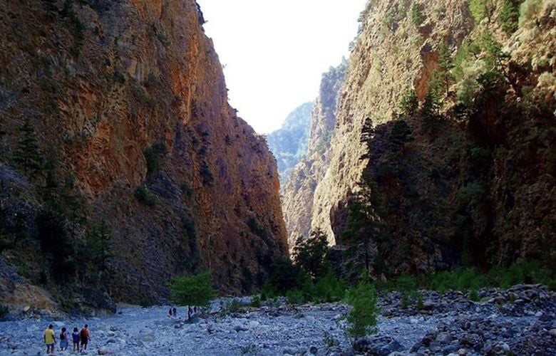 Το-φαράγγι-της-Σαμαριάς-θα-παραμείνει-κλειστό-και-από-τις-δυο-εισόδους,-λόγω-της-κακοκαιρίας