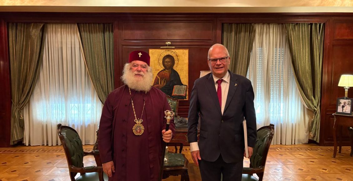 Ο-Πρέσβης-της-Σουηδίας-στο-Πατριαρχείο-Αλεξανδρείας