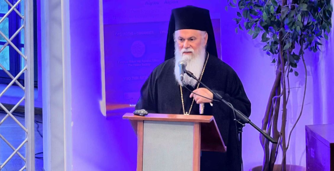 Χαιρετισμός-του-Καλαβρύτων-Ιερωνύμου-στο-7ο-Διεθνές-Συνέδριο-για-την-Αρχαία-Ελίκη-και-Αιγιαλεία