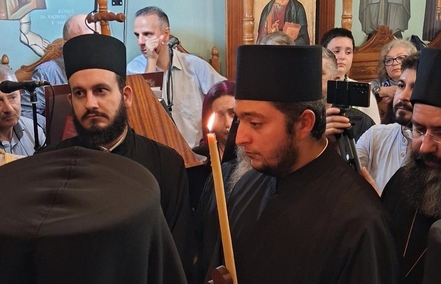 Μοναχός-Παρθένιος-ο-Ξενοφών-Νικολόπουλος-στην-ΙΜ.-Κοιμήσεως-Θεοτόκου-Κρυονερίου-Ηλείας