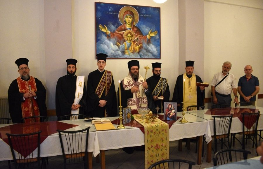 Αγιασμός-στη-Σχολή-Βυζαντινής-Μουσικής-της-Μητροπόλεως-Μαρωνείας