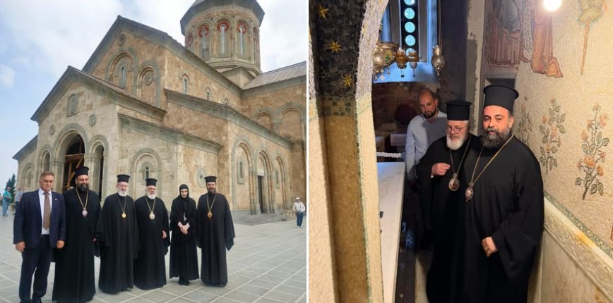 Εκπρόσωποι-Ορθοδόξων-Εκκλησιών-στην-Ιερά-Μονή-Αγίας-Νίνας-στο-Μπόντμπε-της-Γεωργίας