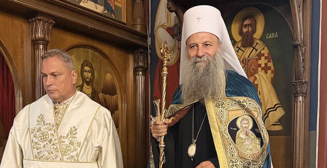 Ο-Πατριάρχης-Σερβίας-Πορφύριος-στο-Σύδνεϋ