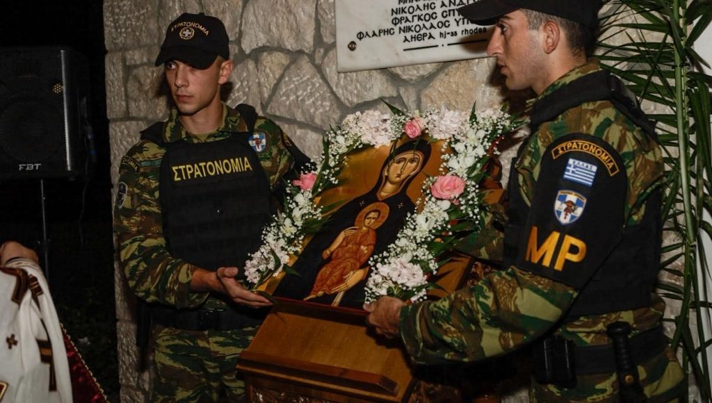 Ρόδος:-Η-πανήγυρη-της-Παναγίας-«Νικοποιού»-στο-στρατόπεδο-«Στρατηγού-Κατεχάκη»