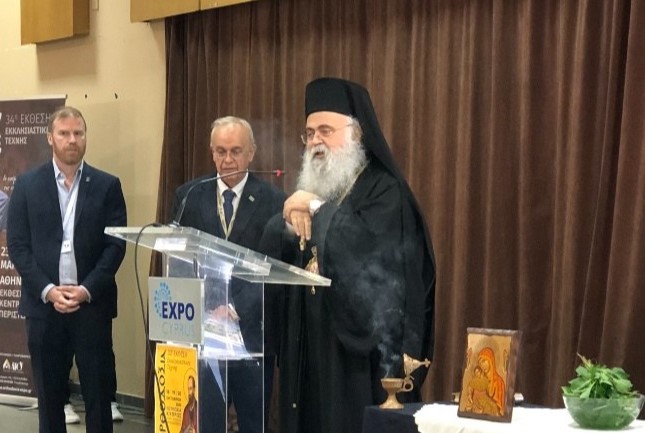 Εγκαινιάστηκε-από-τον-Αρχιεπίσκοπο-Κύπρου-η-33η-Έκθεση-Εκκλησιαστικής-Τέχνης-«ΟΡΘΟΔΟΞΙΑ»-στη-Λευκωσία