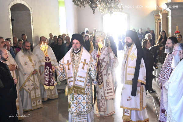 Τρισαρχιερατική-Θεία-Λειτουργία-στην-Ιερά-Μονή-Αγίου-Γεωργίου-Επανωσήφη